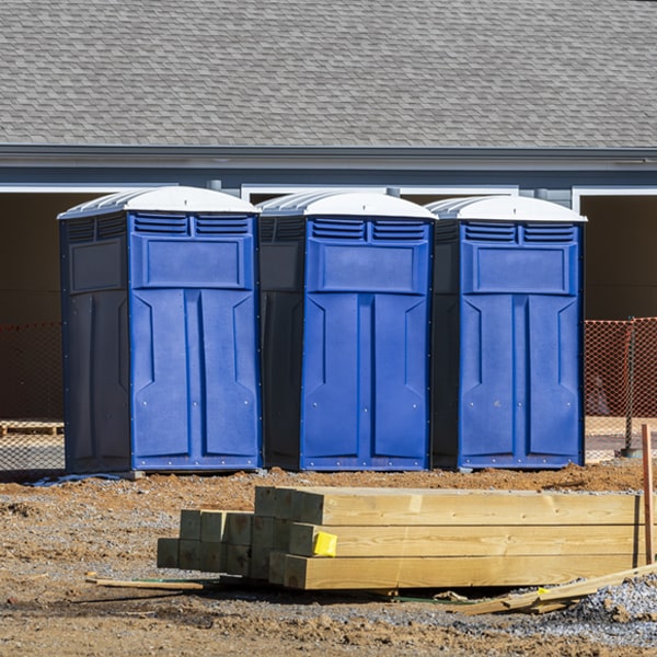 are there any restrictions on what items can be disposed of in the portable toilets in Santa Rosa Valley